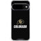 University of Colorado CU Logo on Black Google Pixel 10 Clear Case